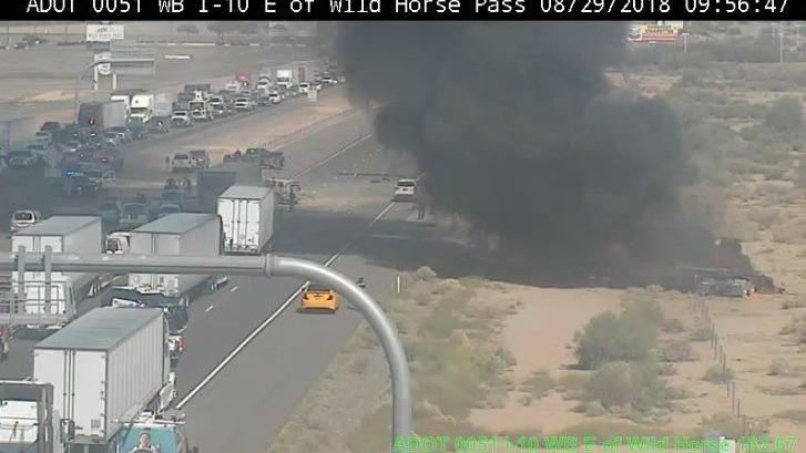 Westbound I-10 reopens south of Chandler after fatal crash